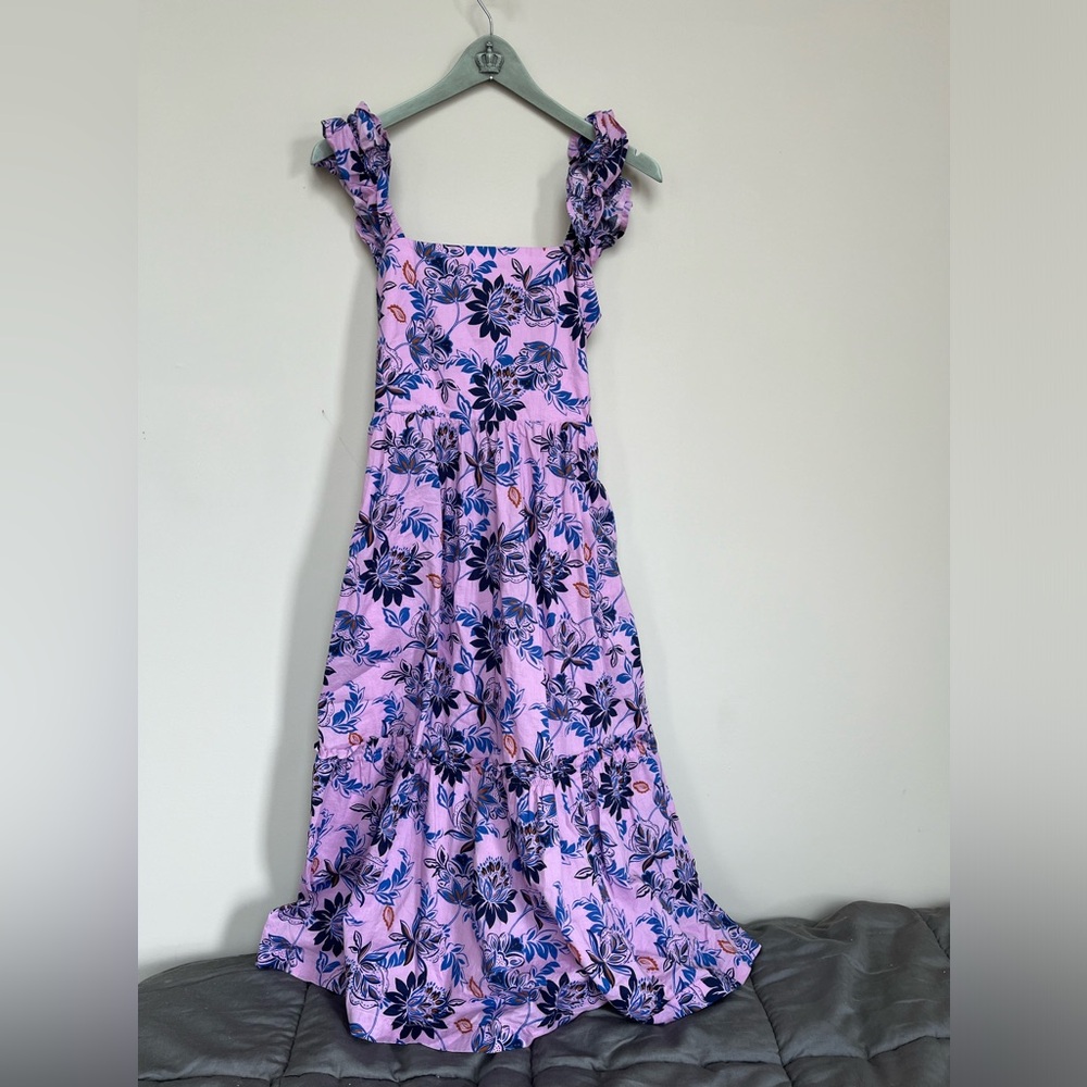 Jcrew floral midi dress